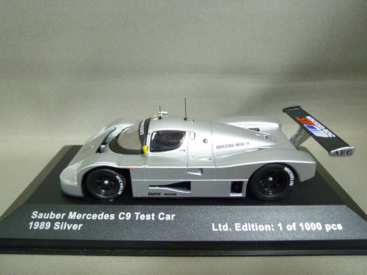 Amazon | PALMA 1/43 ザウバー メルセデス C9 テストカー 1989